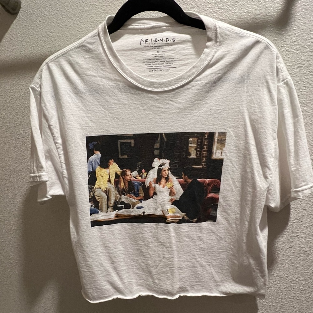 Friends Medium Graphic Crop Top
